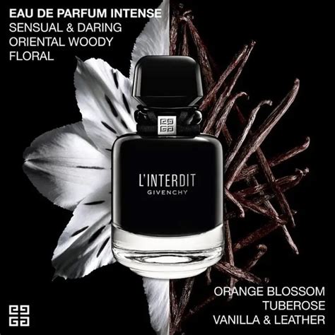 l'interdit di givenchy note odorose|l'interdit intense givenchy.